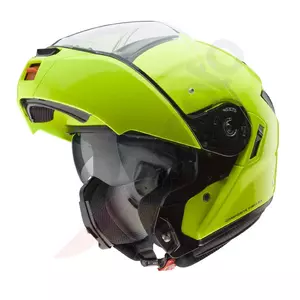 Caberg Levo Hi Vizion galben fluo XL cască de motocicletă cu mandibulă pentru motociclete-3