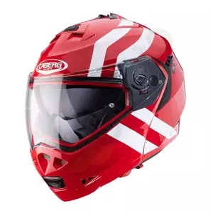 Caberg Duke II Superlegend rosso/bianco Pinlock XL casco da moto a mascella - C0IH0073/XL
