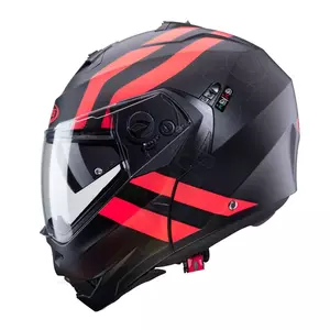 Caberg Duke II Superlegend negro/rojo fluo mat Pinlock L casco moto mandíbula-2