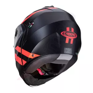Caberg Duke II Superlegend negro/rojo fluo mat Pinlock L casco moto mandíbula-4