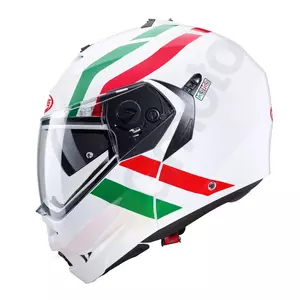 Caberg Duke II Superlegend blanco/verde/rojo Pinlock XL casco de moto mandíbula-2