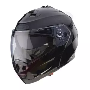 "Caberg Duke II" juodas blizgus S žandikaulio motociklininko šalmas - C0IB0002/S