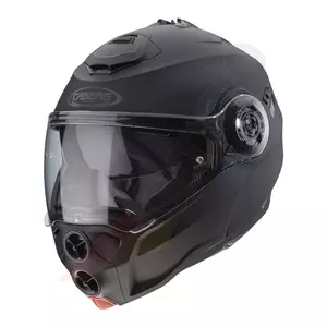 Caberg Droid casco de moto mandíbula negro mate Pinlock XL-1