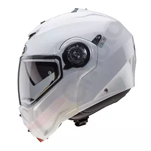 Caberg Droid Droid alb lucios Pinlock M cască de motocicletă cu mandibulă pentru motociclete-2