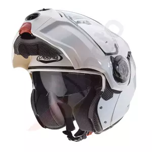 Caberg Droid Droid alb lucios Pinlock M cască de motocicletă cu mandibulă pentru motociclete-3