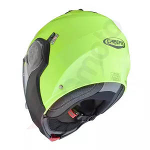 Caberg Droid Hi Vizion jaune fluo/noir Pinlock XL casque moto à mâchoire-4