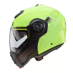 Caberg Droid Hi Vizion giallo fluo/nero Pinlock M casco moto jaw-2