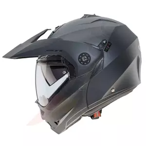 Caberg Tourmax capacete de motociclismo de enduro para maxilas cinzento mate Pinlock S-2
