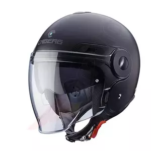 Caberg Uptown motorcykelhjälm med öppet ansikte matt svart S-1
