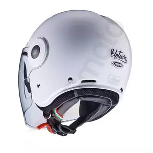 Caberg Uptown capacete aberto para motociclistas branco brilhante M-4