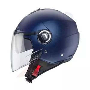 Caberg Riviera V4 motorcykelhjelm med åbent ansigt blå mat M-2