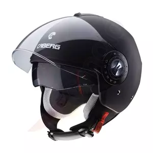 Caberg Riviera V3 capacete aberto para motociclistas mat preto M-3