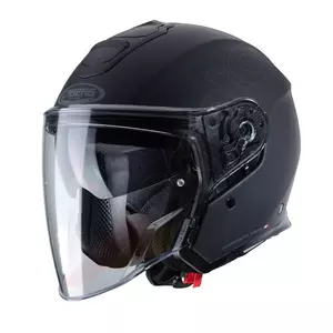 Caberg Flyon cască de motocicletă cu fața deschisă negru mat Pinlock S - C4HA0017/S