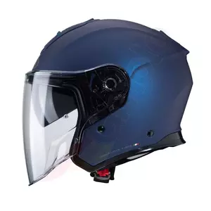 Caberg Flyon cască de motocicletă cu fața deschisă albastru mat Pinlock M-2