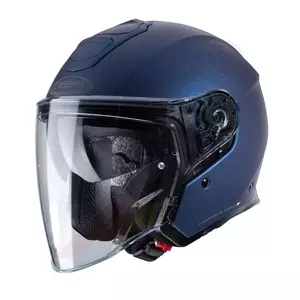 Caberg Flyon motorcykelhjälm med öppet ansikte blå matt Pinlock L-1