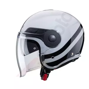 Caberg Uptown Chrono moto helma s otevřeným obličejem šedá/černá M-2