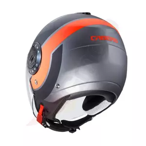 Caberg Riviera V3 Sway capacete aberto de motociclista cinzento/preto/laranja mate XS-3