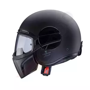 Caberg Ghost motociklista ķivere ar atvērtu seju melna matēta XL-2
