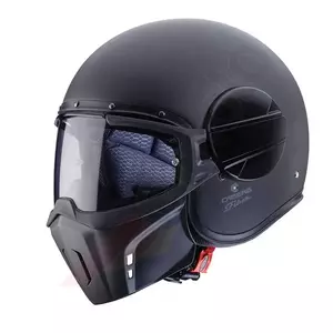 Cască de motocicletă Caberg Ghost cu fața deschisă negru mat M - C4FA0017/M