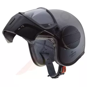 Caberg Ghost capacete aberto para motociclistas cinzento mate S-3