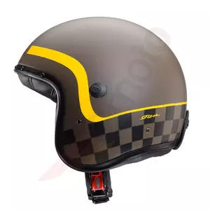 Caberg Freeride Formula casco moto aperto marrone/giallo opaco M-2