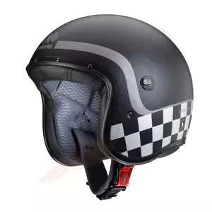 Caberg Freeride Formula capacete aberto de motociclista cinzento/preto/prateado M-1