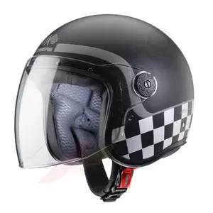 Caberg Freeride Formula casco moto aperto grigio/nero/argento L-4