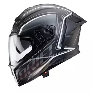 Caberg Drift Evo Integra full face motociklistička kaciga crna/siva/mat bijela Pinlock M-2