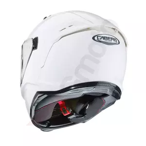Caberg Avalon capacete integral de motociclista branco brilhante M-3