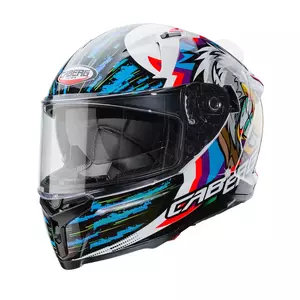 Caberg Avalon Hawk capacete integral de motociclista branco/preto/azul S-1