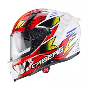 Caberg Avalon Giga capacete integral de motociclista branco/vermelho/amarelo XS-2