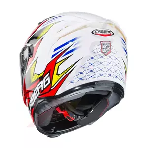 Caberg Avalon Giga casco moto integrale bianco/rosso/giallo L-3