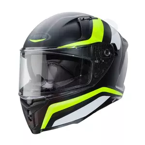 Caberg Avalon Blast capacete integral de motociclista preto mate/branco/amarelo fluo XS-1