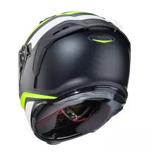 Caberg Avalon Blast casco moto integrale nero opaco/bianco/giallo fluo XL-3