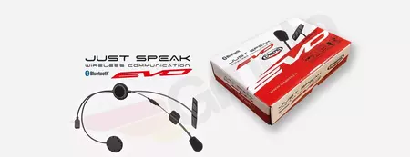 Just Speak Evo 200m ενδοεπικοινωνία για κράνη Caberg - A8596