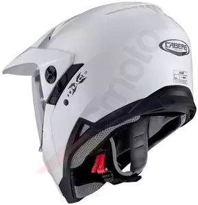 Caberg Xtrace casque moto enduro blanc brillant M-3