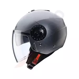 Caberg Riviera V3 capacete aberto para motociclistas cinzento mate XS-2