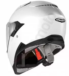 Caberg Jackal casco integrale da moto bianco lucido M-3