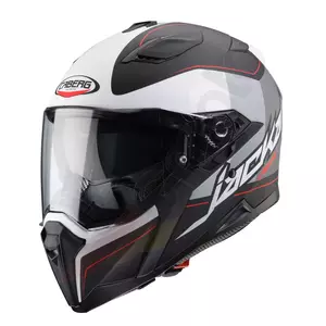 Caberg Jackal Imola casco moto integrale nero/grigio/bianco opaco XXL - C2ND00I0/XXL