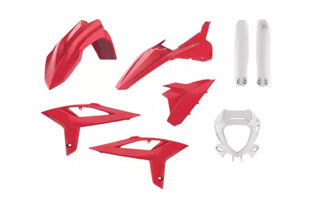 Zestaw plastików Body Kit Polisport Beta RR 2T 4T 20-21 Race Edition czerwony - 91024