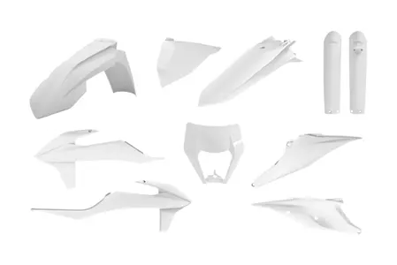 Zestaw plastików Body Kit Polisport biały - 91016