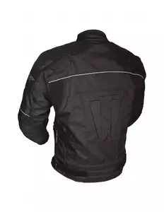 L&J Rypard Wolko textilná bunda na motorku čierna M-2