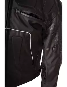 L&J Rypard Wolko textilná bunda na motorku čierna L-3