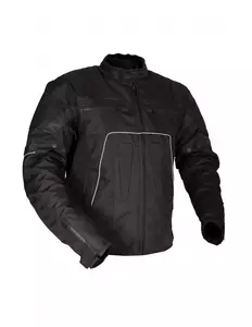 L&J Rypard Wolko textilní bunda na motorku černá 5XL-1