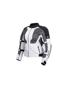L&J Rypard Vertex Lady ceniza/gris chaqueta de moto textil M-2