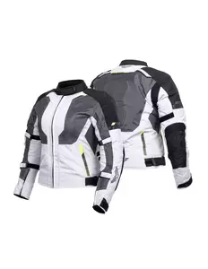 L&J Rypard Vertex Lady ash/grey tekstilna motoristična jakna L-1
