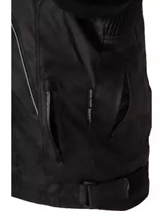 L&J Rypard Wolko Lady giacca da moto in tessuto nero S-5