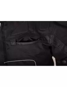 L&J Rypard Wolko Lady jachetă de motocicletă din material textil negru 3XL-4