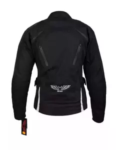 L&amp;J Rypard Juli Lady ženska motoristička jakna od tekstila, crna, XS-4