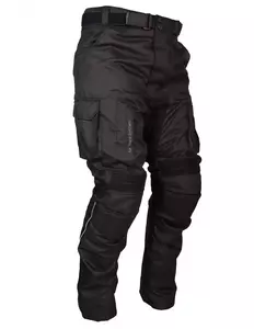L&J Rypard Traveler pantaloni de motocicletă din material textil negru S